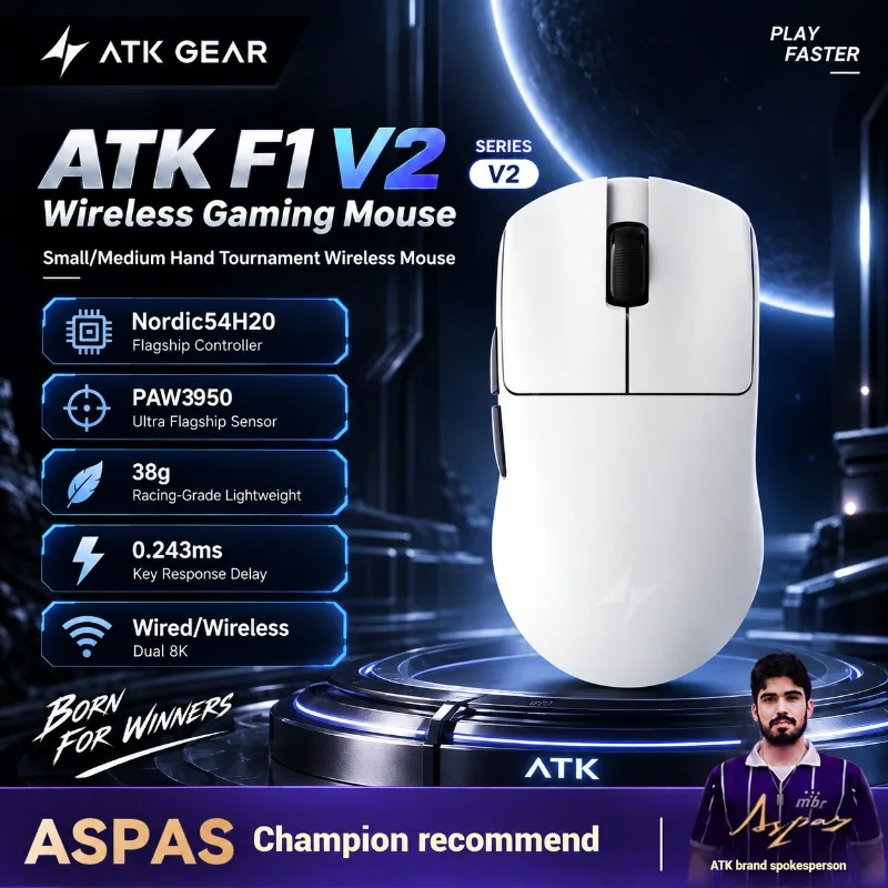 ATK F1 V2 Extreme Wireless Gam - Gaming Console Buttons recension och pris