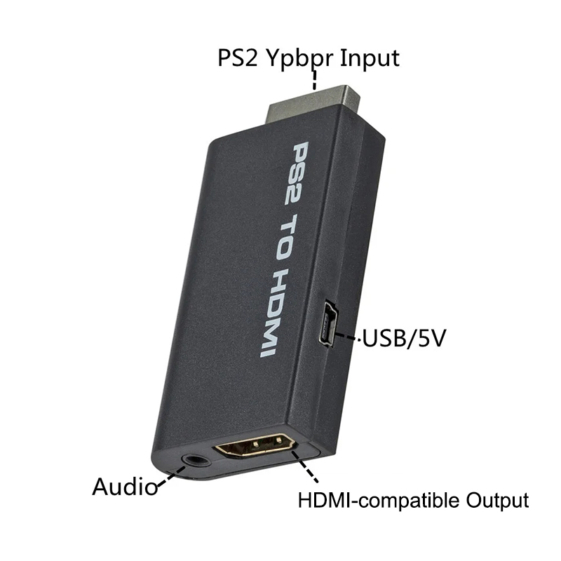 PS2 to HDMI Audio Video Conver - Gaming Console All recension och pris